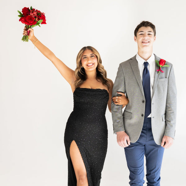Premade Prom Bouquets - Red | Flower Moxie | DIY Flowers 3 Sets