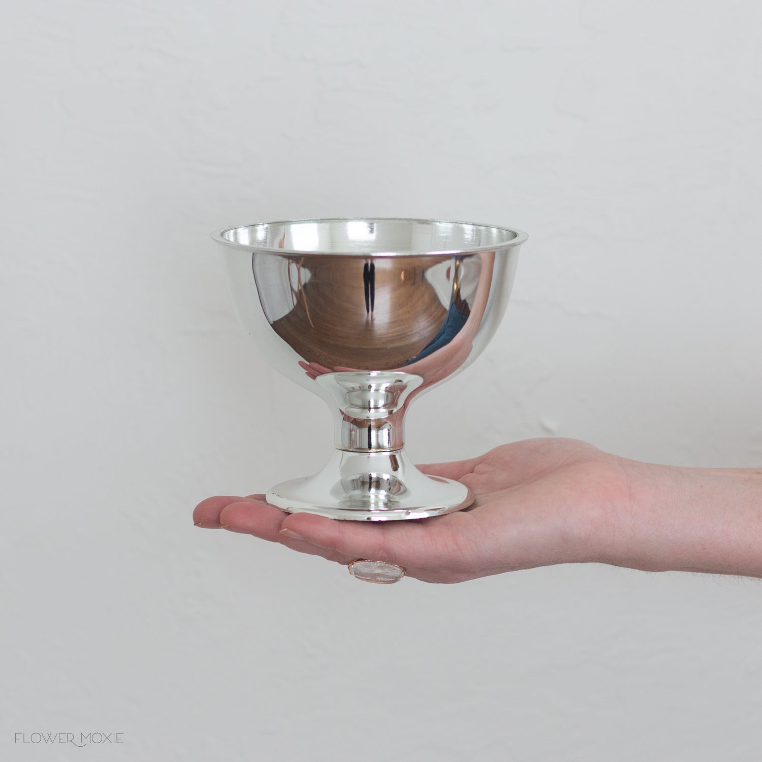 Classic Silver Pedestal Bowl