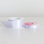 lavender double faced satin ribbon