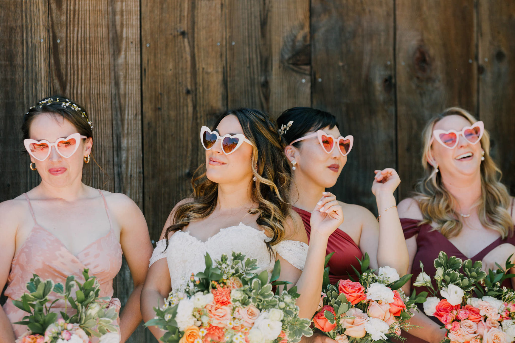 Deep Red Heart Roses | Fresh DIY Wedding Flowers | Flower Moxie
