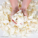 bulk white rose petals