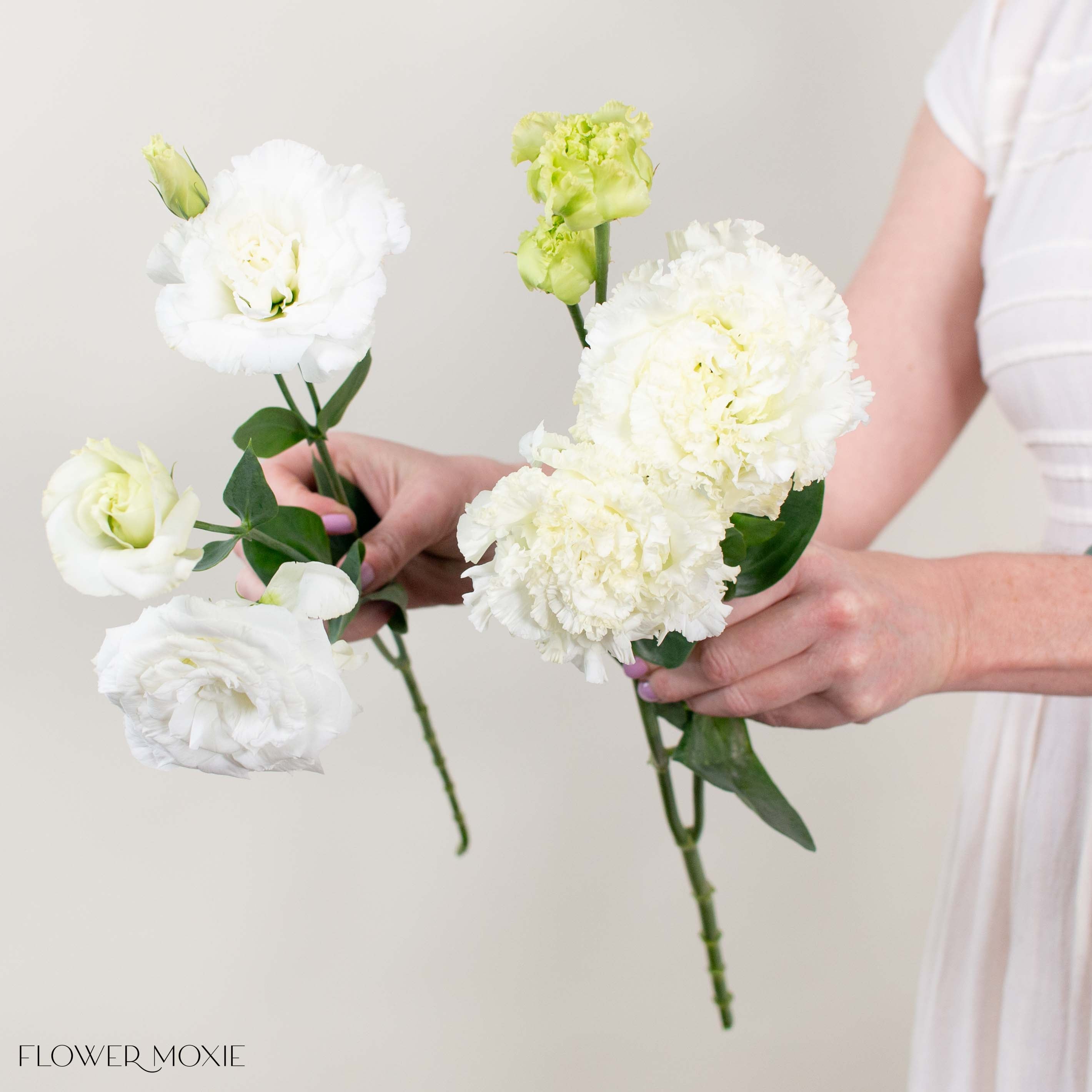 White Lisianthus