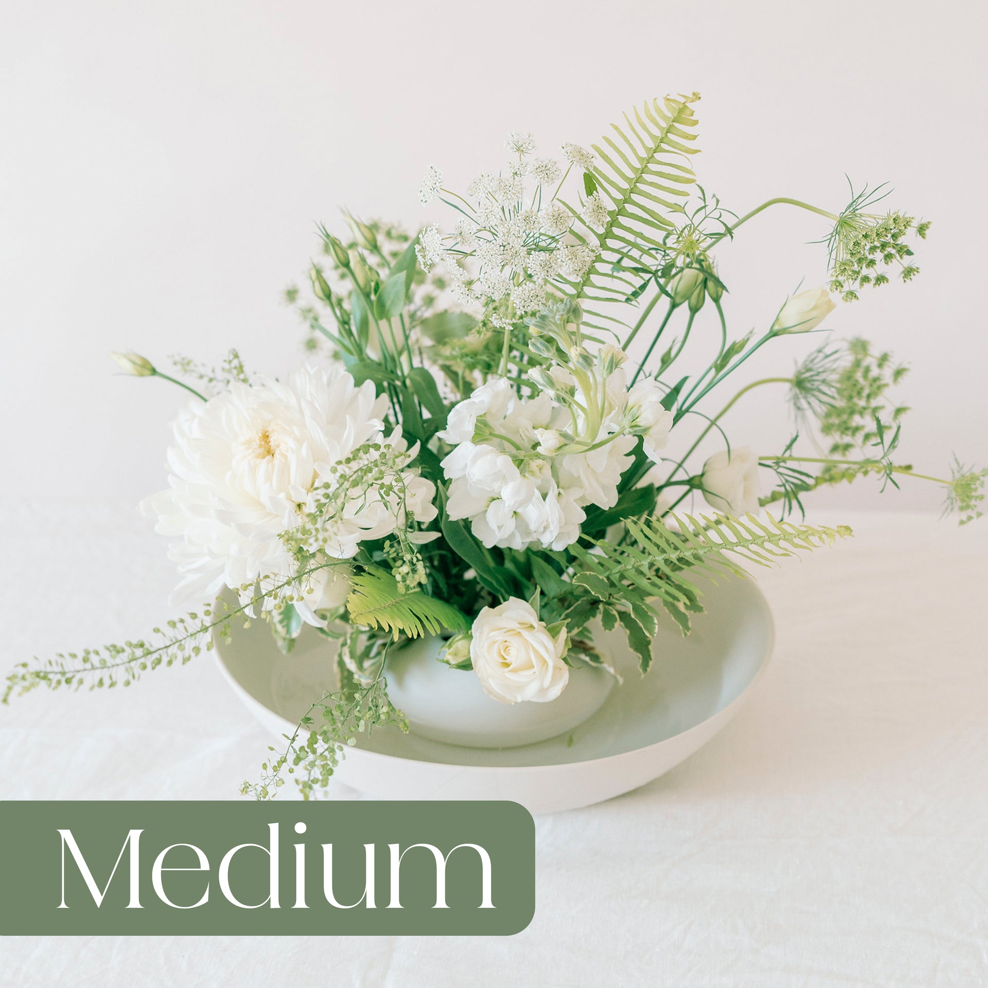 White Daisy Pom Flower