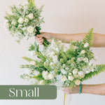 white wildflower whimsy diy flower package