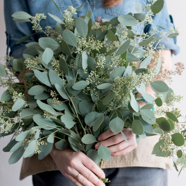 Artificial Eucalyptus & Willow Wedding Bouquet