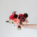 Raspberry Bridesmaid Bouquet DIY Wedding flowers