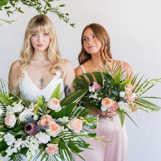 Tropical DIY Bridesmaid Bouquet