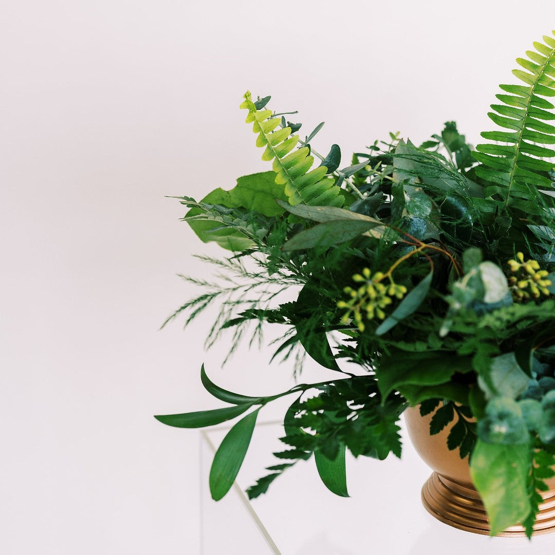Greenery Only Centerpieces | DIY Wedding Flowers | Flower Moxie
