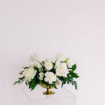 Emerald Green and Cream DIY Wedding Centerpiece Flower Moxie