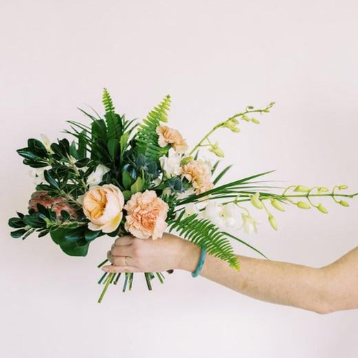 Tropical DIY Bridesmaid Bouquet