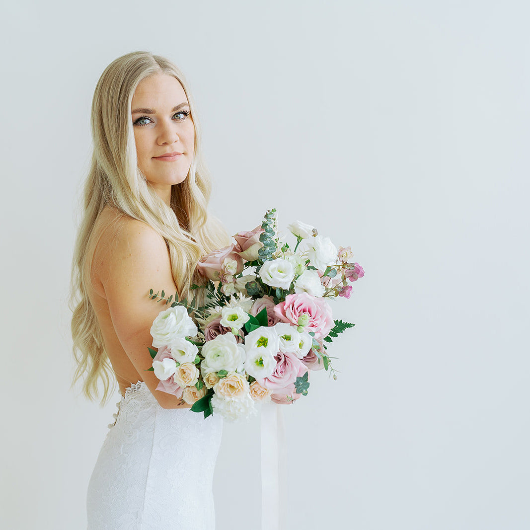 Faith Mauve Roses | Bulk Fresh DIY Wedding Flowers | Flower Moxie