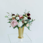 Mauve and Plum Centerpiece DIY Wedding Flowers by Flower Moxie