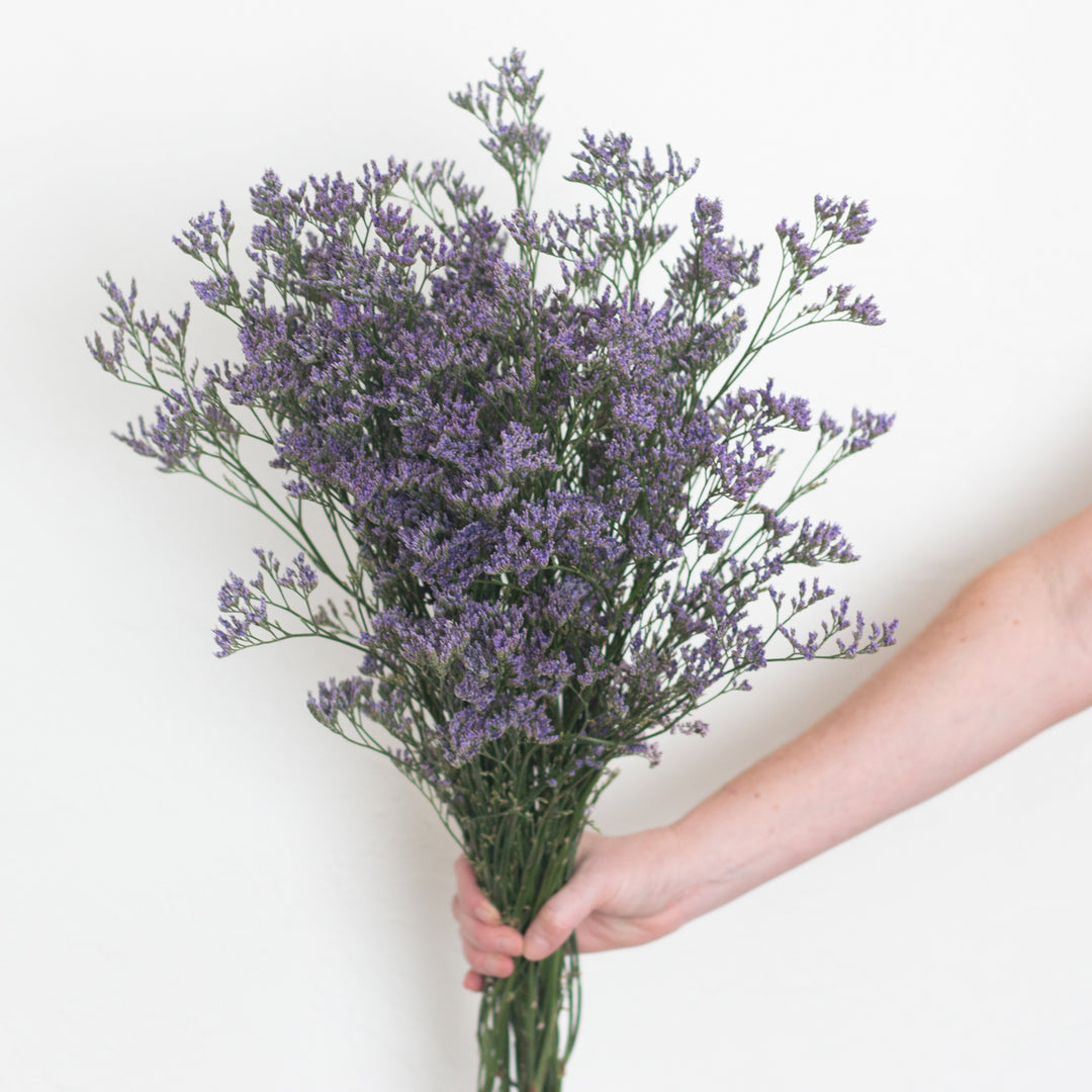 Purple Limonium | DIY Wedding Flowers | Flower Moxie