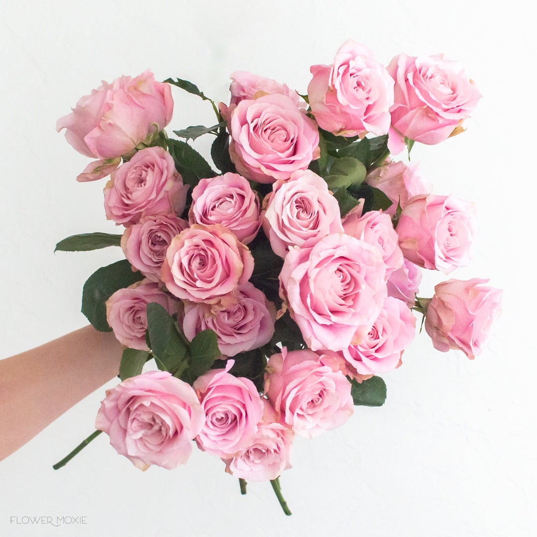 Pink Sweet for Love Roses | Fresh DIY Wedding Flowers | Flower Moxie, image size:1080x1080