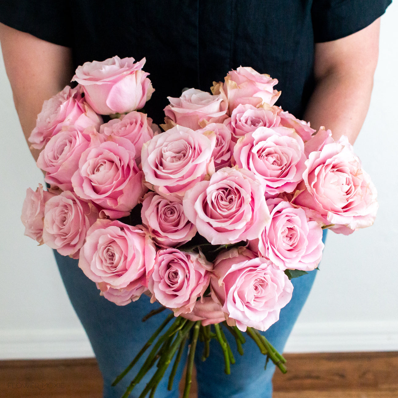 Pink Sweet for Love Roses | Fresh DIY Wedding Flowers | Flower Moxie