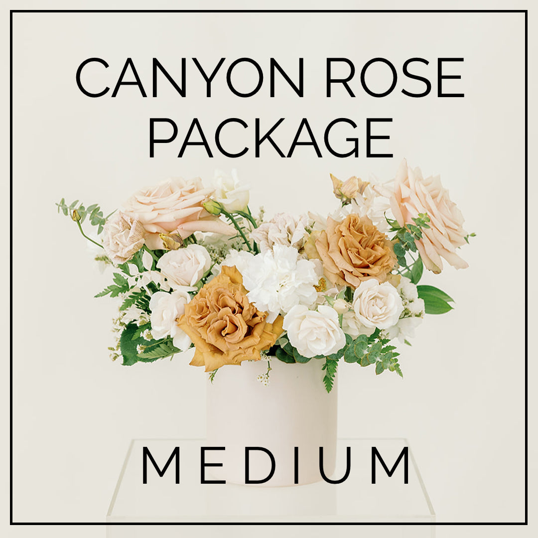 Canyon Rose Collection  DIY Wedding Flowers by Flower Moxie