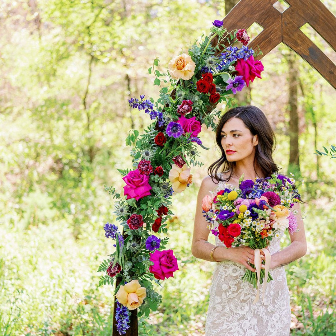 How to make wedding arch flowers 60 photos - Astyledwedding.com