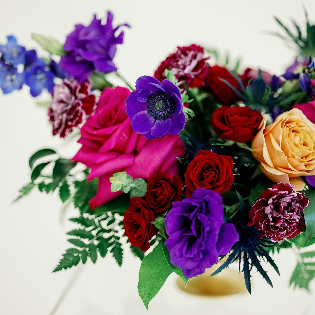 Jewel Tone Centerpiece Kit | DIY Wedding Flowers | Flower Moxie