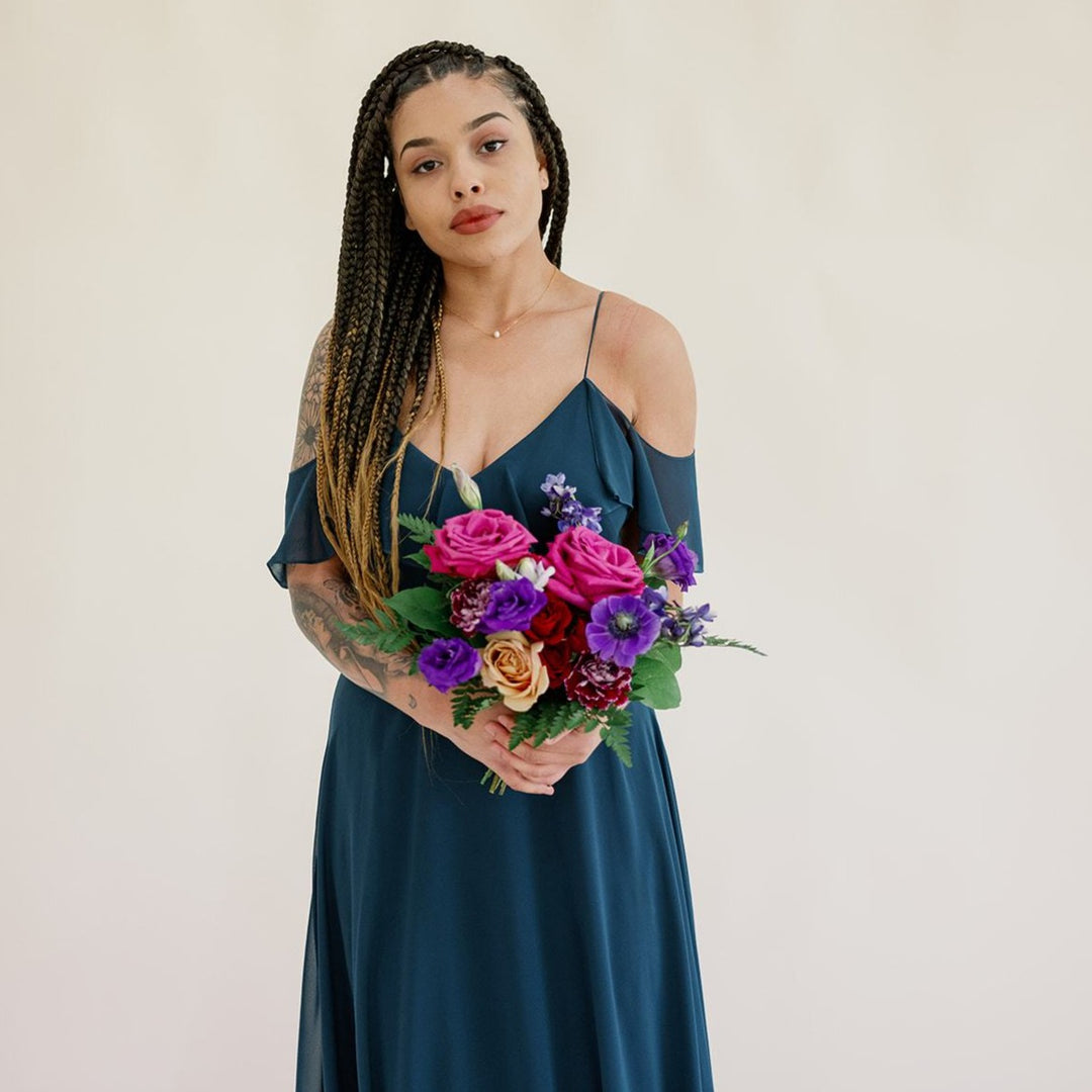 Jewel Tone Bridesmaid Kit DIY Wedding Flowers Flower Moxie