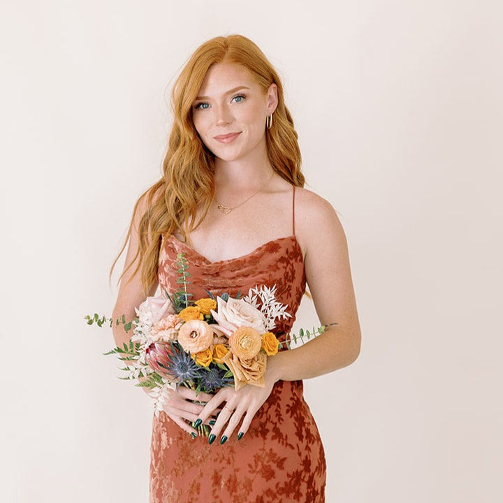 boho bridesmaid dresses BOHO Bridesmaid Bouquet Kit | DIY Wedding Flowers