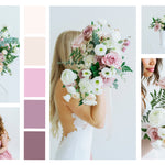 mauve cream diy wedding flowers fresh floral kits