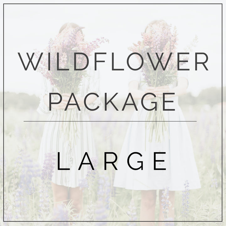 Wildflower Large Package | DIY Online Wedding Kits | Flower Moxie