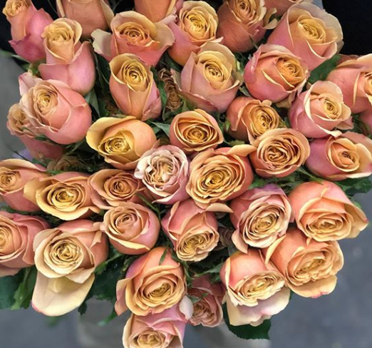 Golden Mustard Roses | DIY Wedding Flowers | Flower Moxie