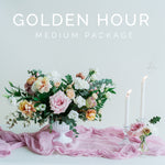 the golden hour diy wedding flower packages